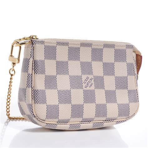 louis vuitton damier azur mini pochette|louis vuitton damier azur tote.